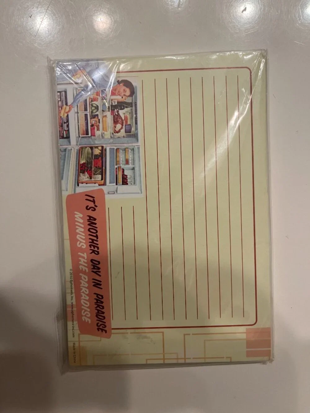 Recipe Cards It's another day in paradise minus the paradise.